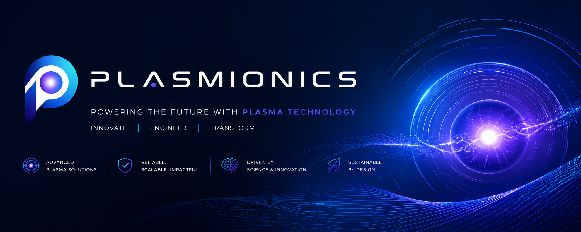 Plasmionics plasma technology graphic